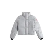 Пуховик Canada Goose Cypress Cropped Puffer "White"