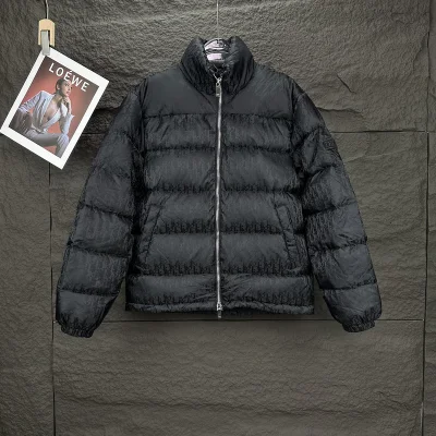 Пуховик Dior Oblique "Black" фото № 2 Пуховик Dior Oblique "Black" фото № 2