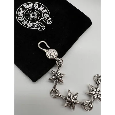 Браслет Chrome Hearts Made Of Flowers "Silver" фото № 8