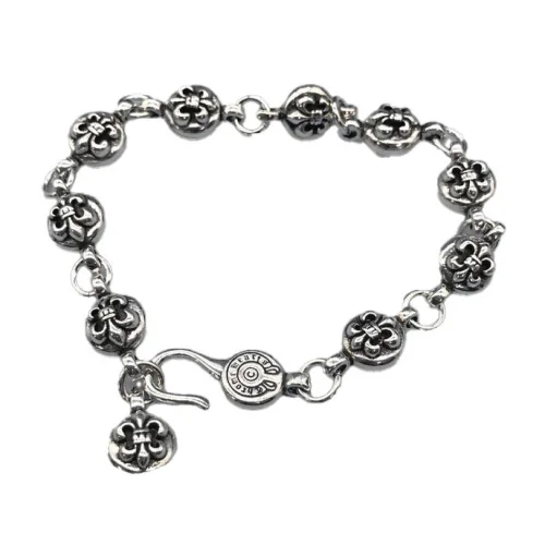 Браслет Chrome Hearts Symbols Decoration By Logo - Circle "Silver"
