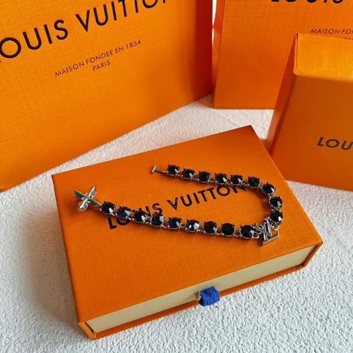 Браслет Louis Vuitton With Blue Stones "Blue/Silver"