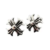 Серьги Chrome Hearts Branded - Flowers "Silver"
