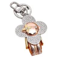 Брелок Louis Vuitton Man With Flower Face "White"