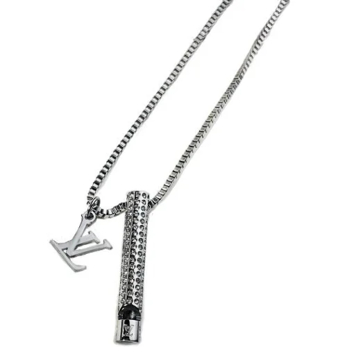 Подвеска Louis Vuitton Line And Logo "Silver"