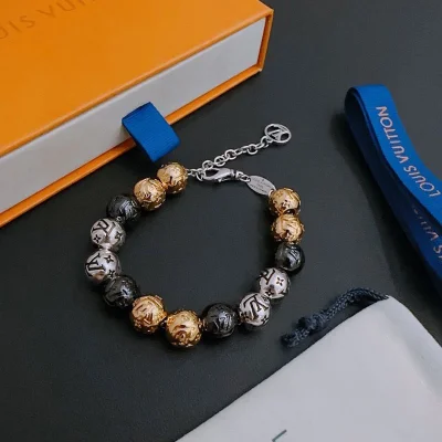 Браслет Louis Vuitton Balls Chain Decoration "Multicolor" фото № 2