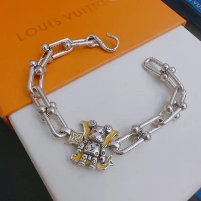 Подвеска Louis Vuitton Dragon Before Yellow Logo "Silver" фото № 4