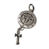 Подвеска Chrome Hearts Unusual Dagger And Cross "Silver"