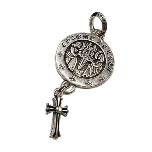 Подвеска Chrome Hearts Unusual Dagger And Cross "Silver"
