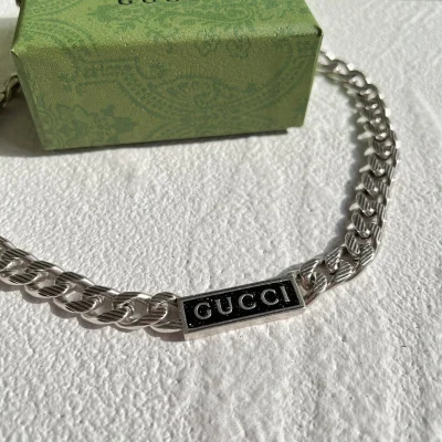 Подвеска Gucci Big Chain "Silver" фото № 2