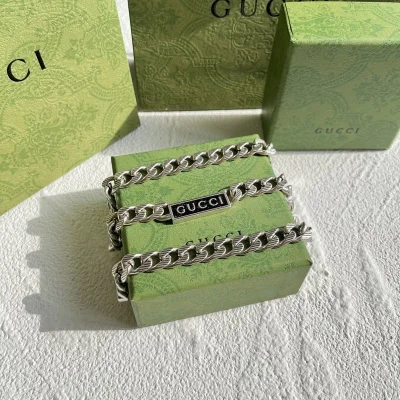 Подвеска Gucci Big Chain "Silver" фото № 4