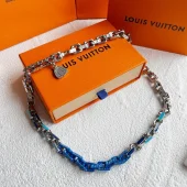 Подвеска Louis Vuitton Sea Style "Silver/Blue"