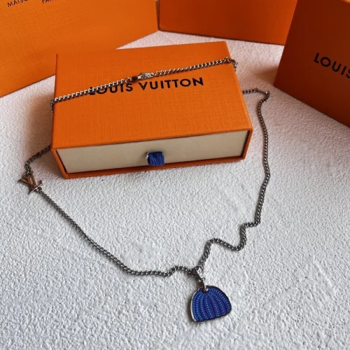 Подвеска Louis Vuitton Seashell "Silver/Blue"