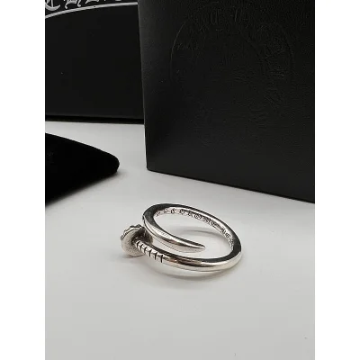 Кольцо Chrome Hearts Spiral Shape "Silver" фото № 6