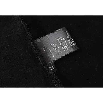 Футболка Amiri The Emblem In The Middle "Black" фото № 3