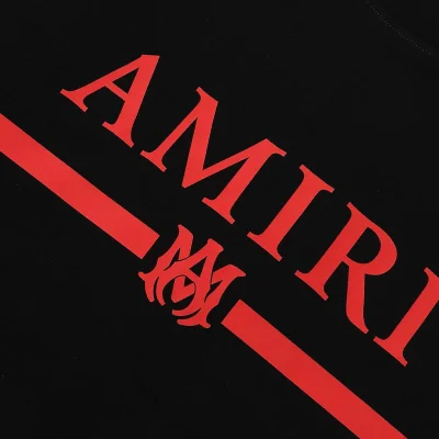 Футболка Amiri The Emblem In The Middle "Black" фото № 2