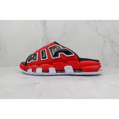 Nike Air More Uptempo Slide "Red/White/Black" фото № 2