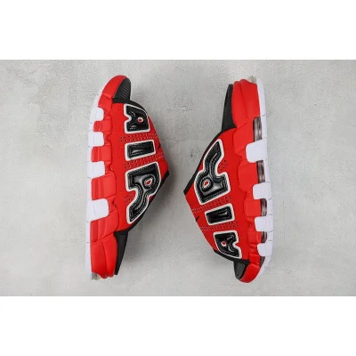 Nike Air More Uptempo Slide "Red/White/Black" фото № 5