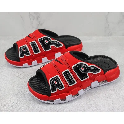 Nike Air More Uptempo Slide "Red/White/Black" фото № 7