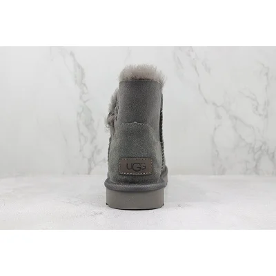 UGG Bailey Button Mini "Grey" фото № 9