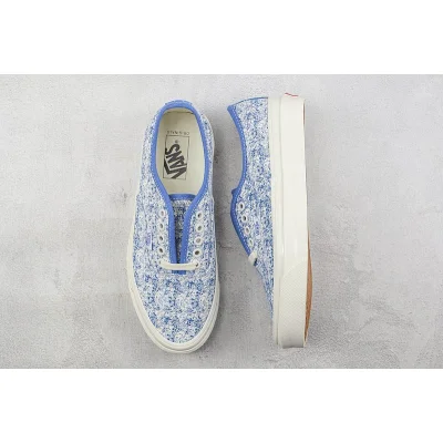Vans Authentic "White/Blue" фото № 7