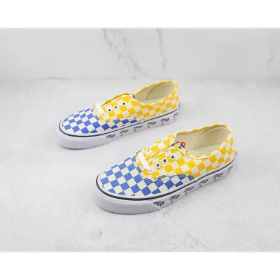 Vans Authentic "Blue/Yellow/Palm" фото № 5 Vans Authentic "Blue/Yellow/Palm" фото № 5