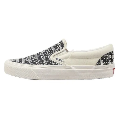 Fear Of God x Vans Slip-On "Marshmallow/Black Logo"