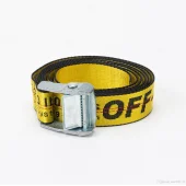 Ремень OFF WHITE Logo "Yellow"