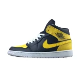 Air Jordan 1 Giay "Black/Yellow"