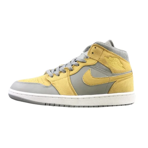 Air Jordan 1 Mid Mixed Textures "Yellow"