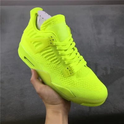Air Jordan 4 Flyknit "Volt" фото № 5 Air Jordan 4 Flyknit "Volt" фото № 5