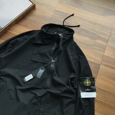 Анорак Stone Island Mesh "Black" фото № 3