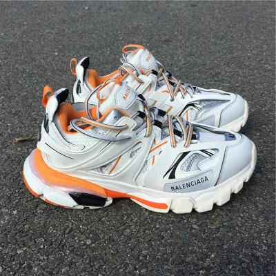 Balenciaga Tess S. Gomma Trek Sneaker "Orange" фото № 2