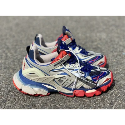 Balenciaga Track 2 "Gray/Blue/Red" фото № 4