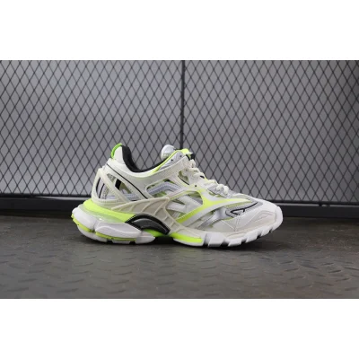 Balenciaga Track 2.0 "White/Lime line" фото № 3