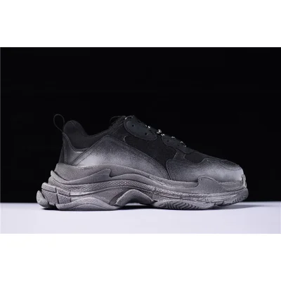 Balenciaga Triple S "Nubuc Noir" фото № 3