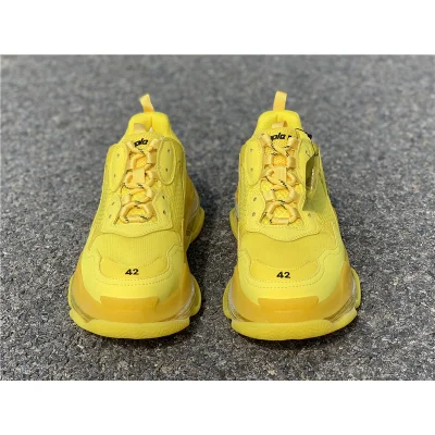 Balenciaga Triple S Clear Sole "Yellow" фото № 3