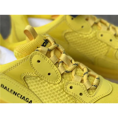 Balenciaga Triple S Clear Sole "Yellow" фото № 9