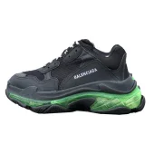 Balenciaga Triple S Clear Sole "Black Green"