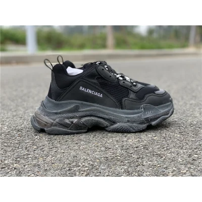 BALENCIAGA Triple S Clear Sole "Black" фото № 4 BALENCIAGA Triple S Clear Sole "Black" фото № 4