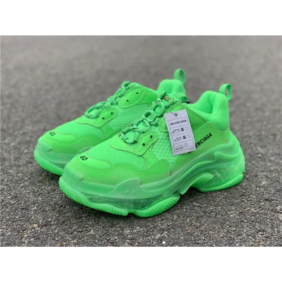 BALENCIAGA TRIPLE S CLEAR SOLE "Green" фото № 5 BALENCIAGA TRIPLE S CLEAR SOLE "Green" фото № 5
