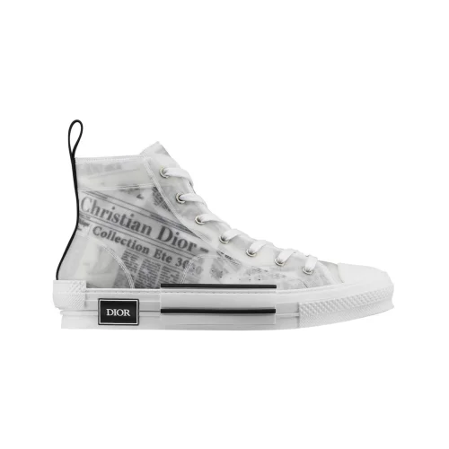 Dior B23 High "Text White"