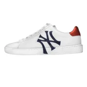 GUCCI Ace Embroidered Ny Yankees "White"