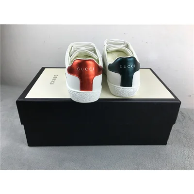 GUCCI Ace Embroidered Ny Yankees "White" фото № 9