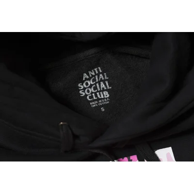 Худи Undefeated x Anti Social Social Club Military "Black" фото № 5