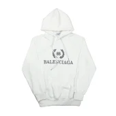 Худи Balenciaga BB "White"