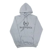 Худи Balenciaga BB "Grey"