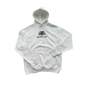 Худи Balenciaga Big Logo "White"