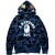 Худи Bape Camo WGM Abathing Ape "Blue"