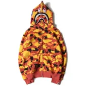 Худи Bape Camo Autumn Motive "Yellow/Orange"