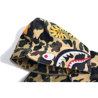 Худи Bape Abathing Ape WGM "Violet/Orange" фото № 3